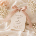 Ribboned Thank You Tag Set
